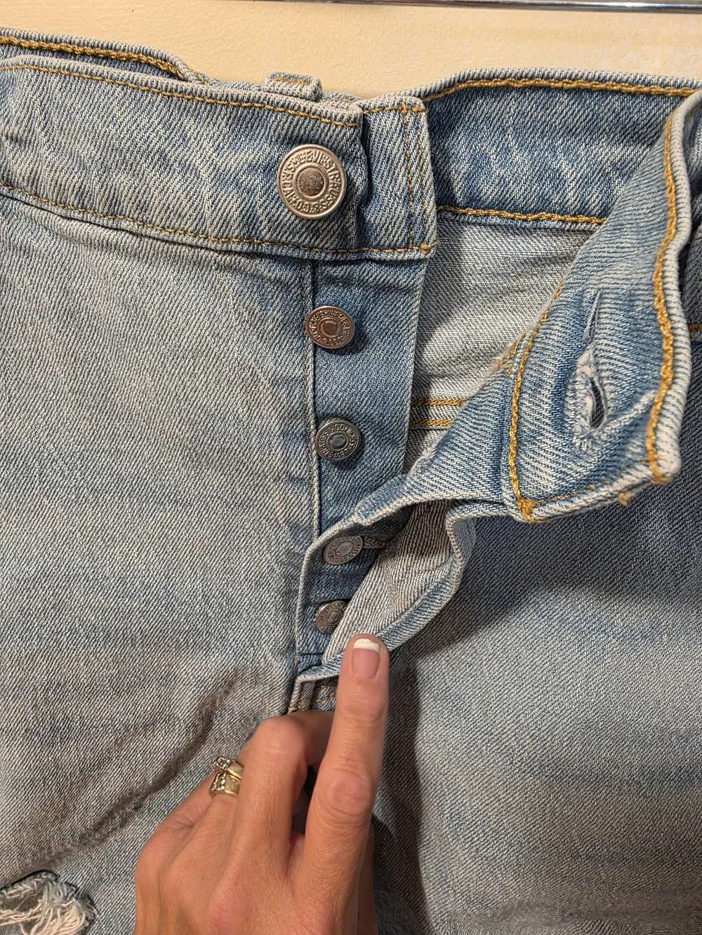 Levis levi denim